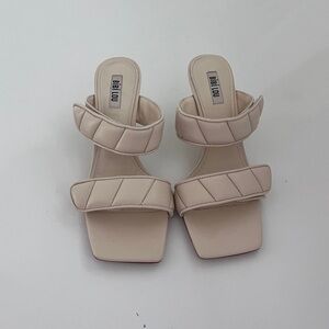 BibiLou Double Puff Strap Heel